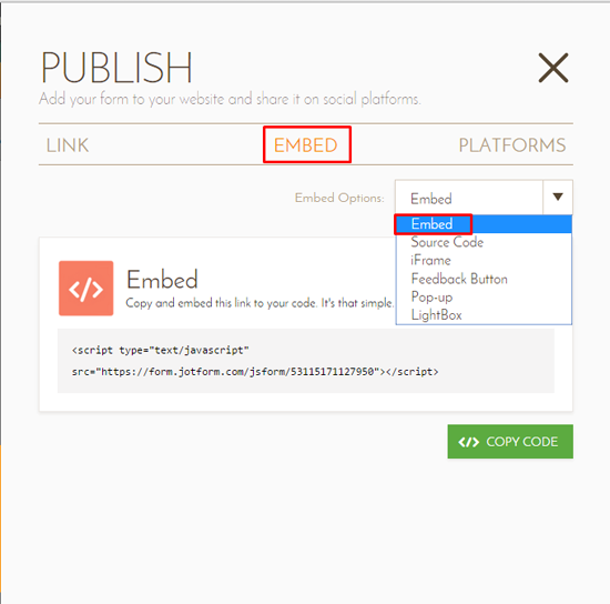 Embed