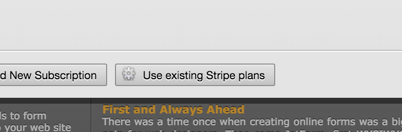 Stripe integration   integrating with and linking to existing Stripe plans Image 1 Screenshot 30