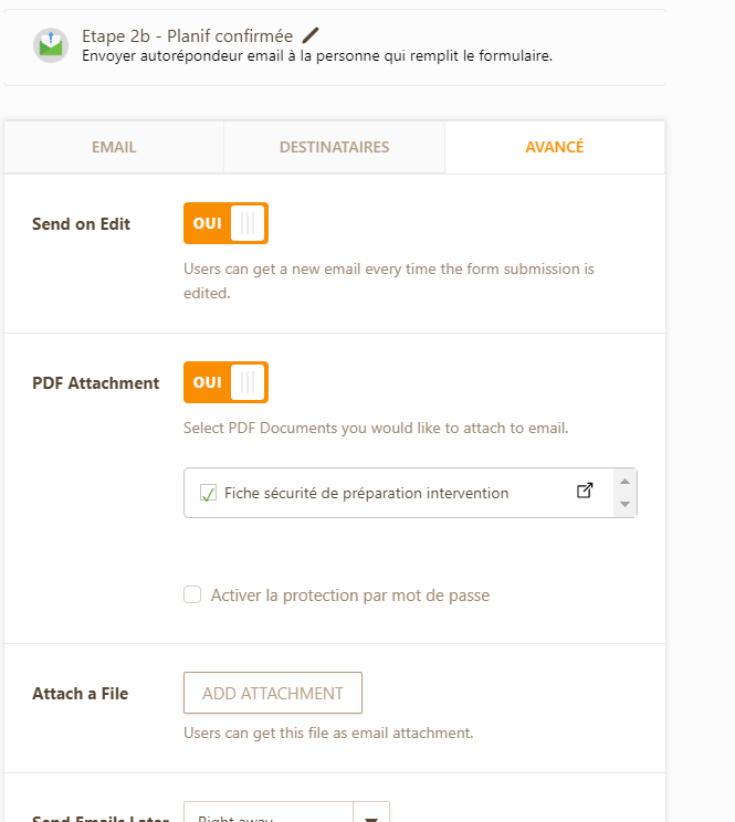 Attach File Notification How to attach PDF file to email notifications?