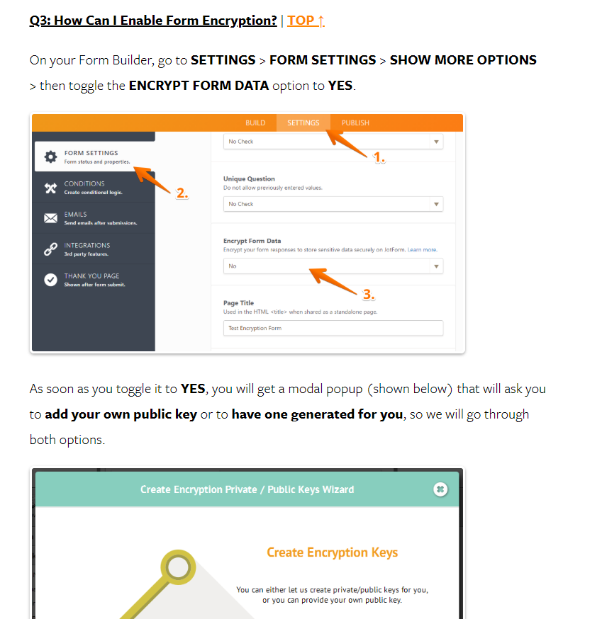 Enable Form Encryption on Imported PDF Form