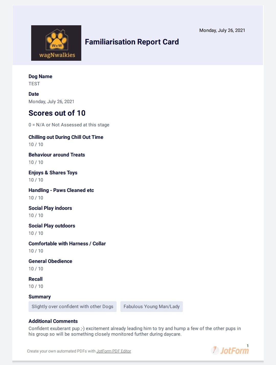 PDF not generating all of the fields