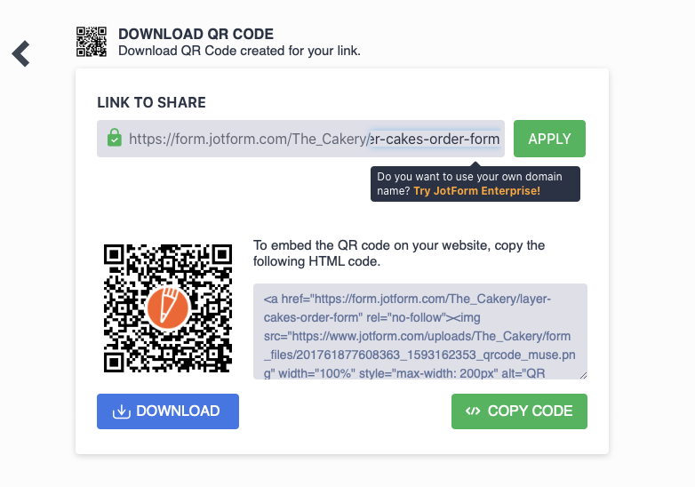 Custom Form Link Not Working And Forms Quantity Wrong