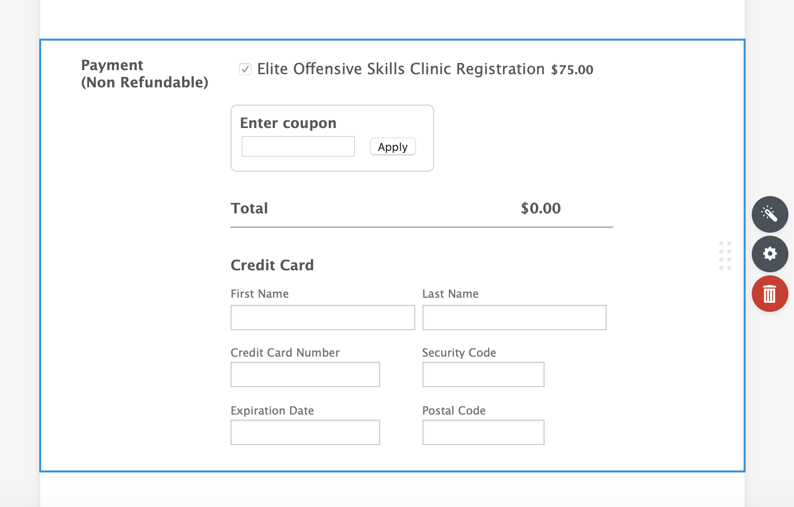 Payment Field How To Change Label Postal Code To Zip Code