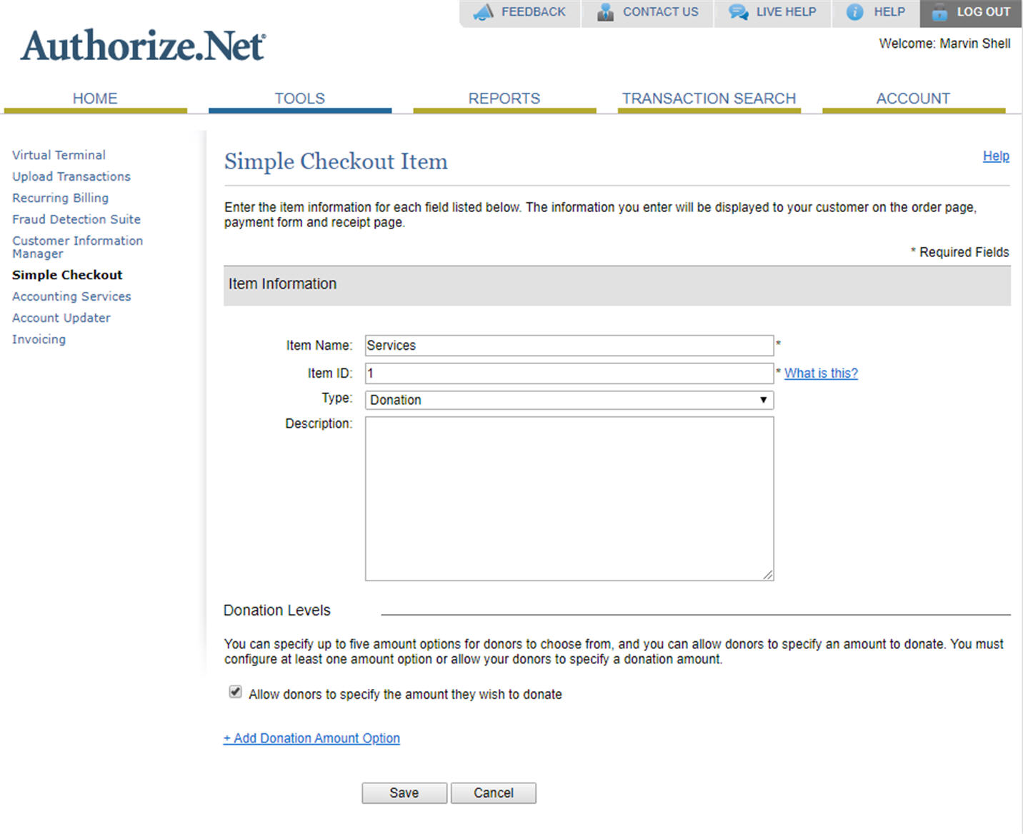 I cannot get my eCheck form to work with Authorize net