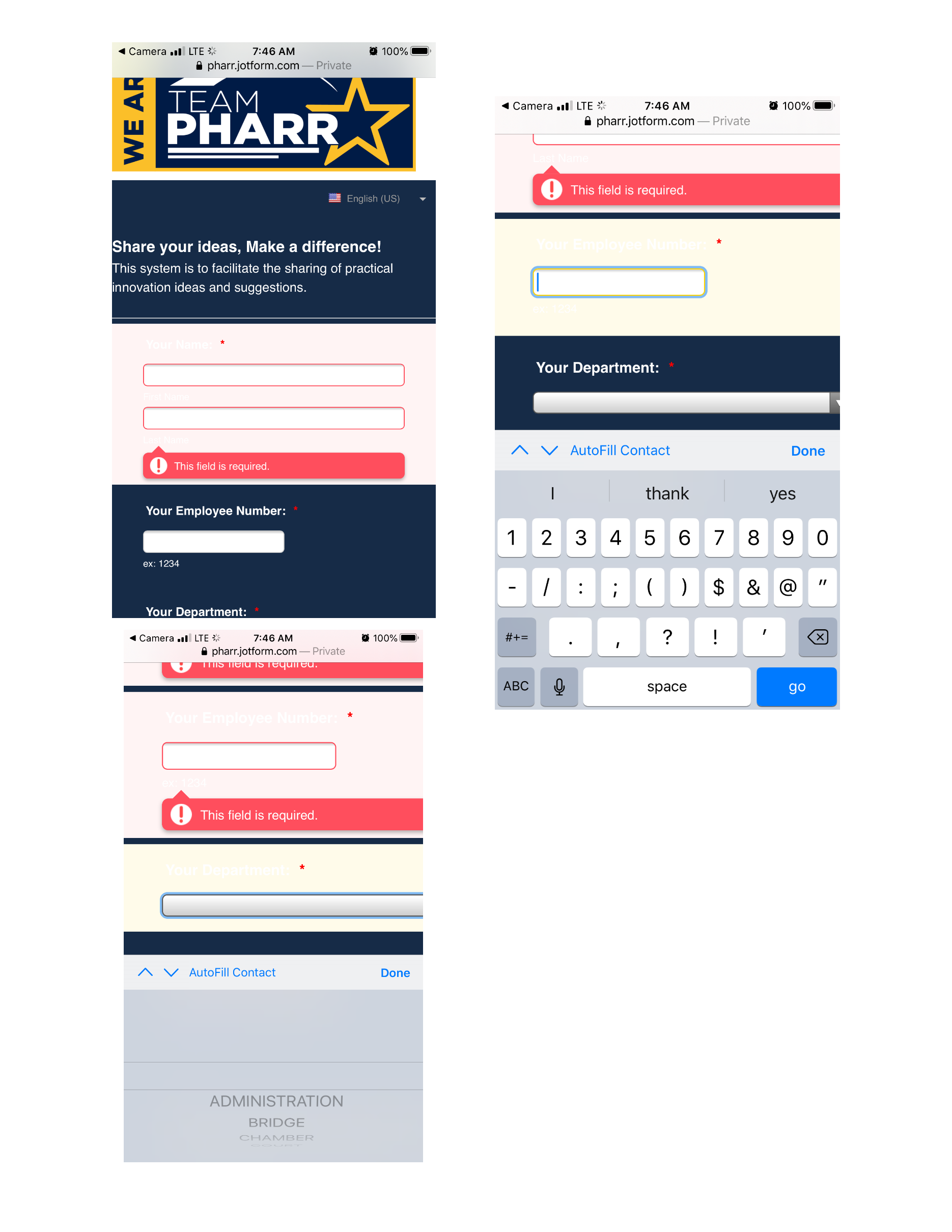 How do I change the font color on a form?