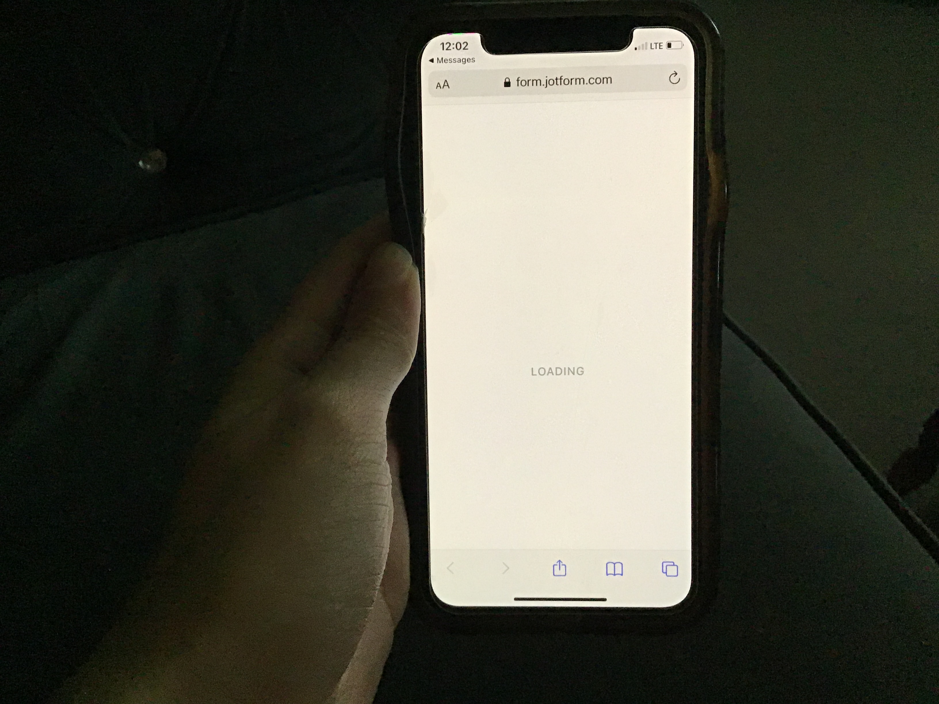 My form link won’t open on my mobile device