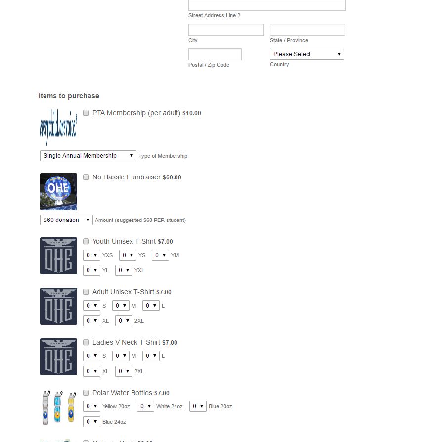 How to display product options in one line?