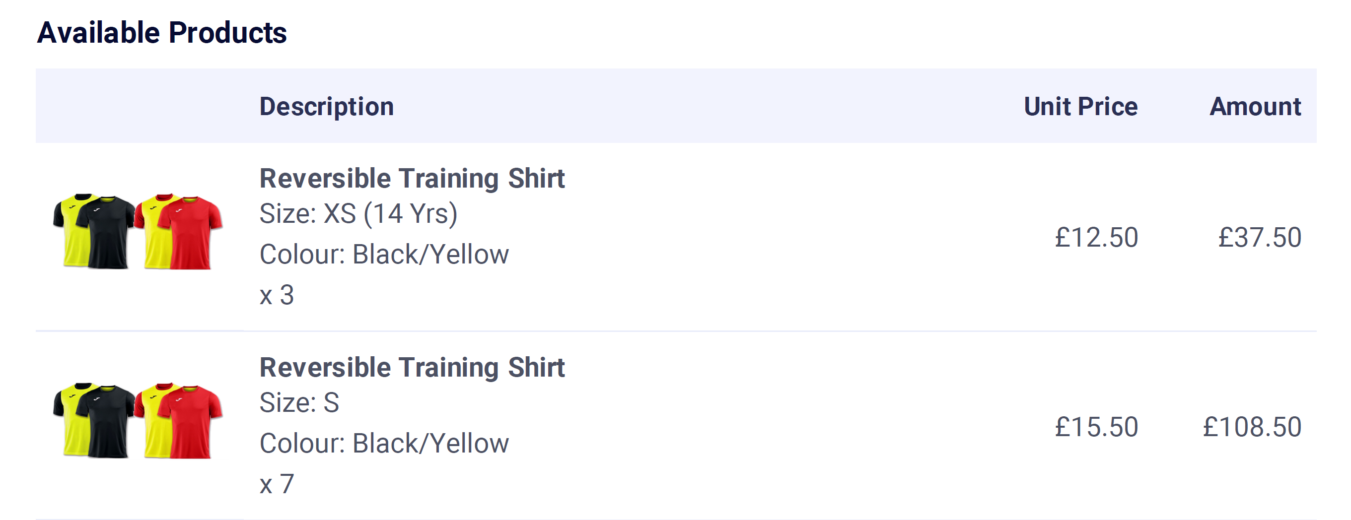 Option to add product descriptions in the PDF document