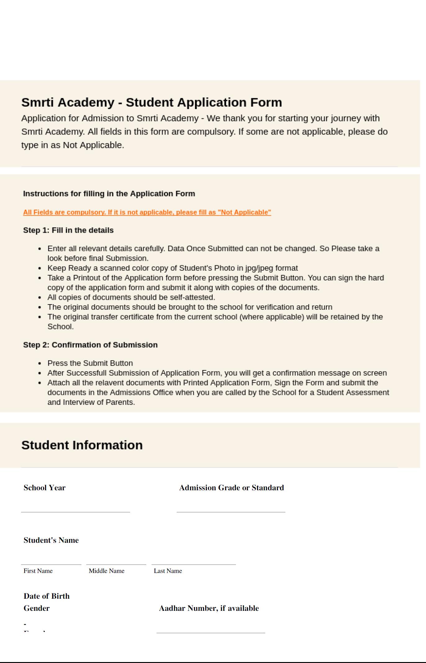 Fillable PDF form: page breaks are not coming correctly, and some labels  are overlapping each other.