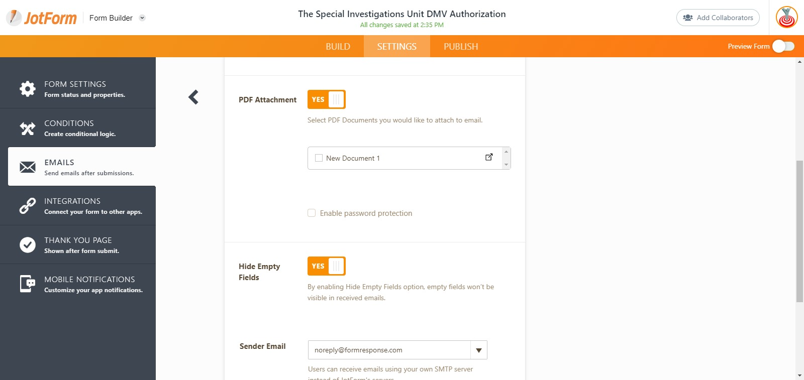 Upload my own pdf default templates