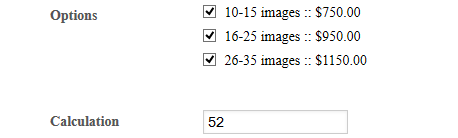 Assign a number to a radio or check boxs option for Form Calculation Image 1 Screenshot 20