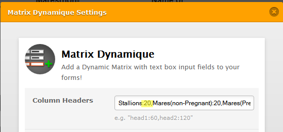 How to fit matrix dynamique widget without changing the form width? Image 1 Screenshot 20
