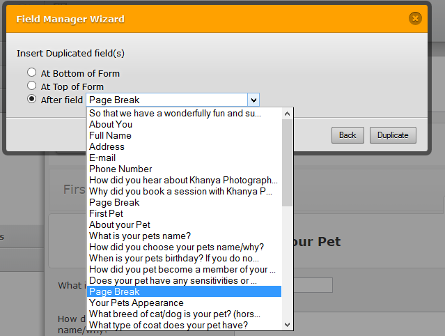 Can users fill out part of a form again? Image 3 Screenshot 92