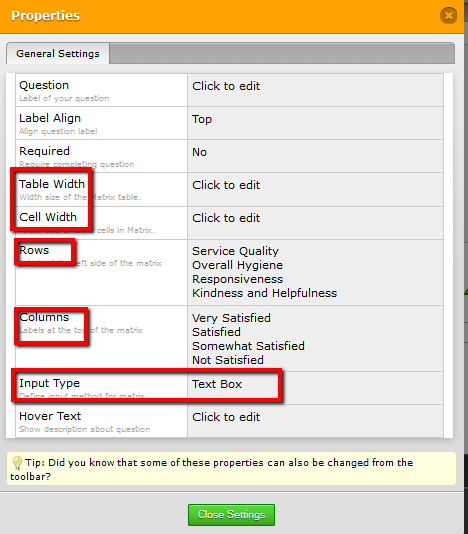 forms fields in tables Image 3 Screenshot 62