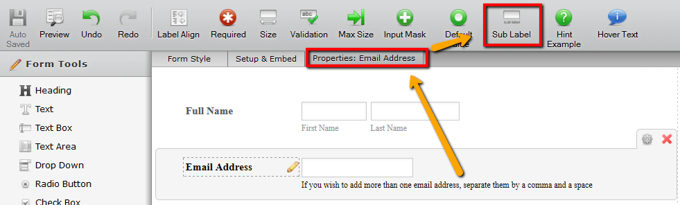 Dynamic Fields Widgets should support Emails as well Image 1 Screenshot 20