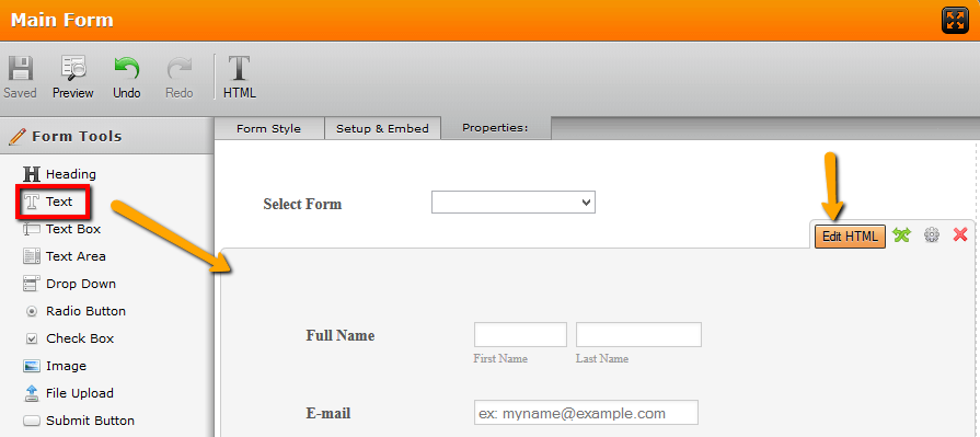 Multiple embedded forms based on drop down selection Image 1 Screenshot 40