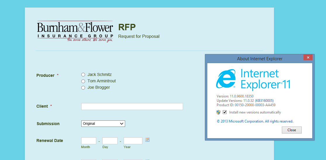 Internet Explorer and Terminal Server Image 1 Screenshot 20