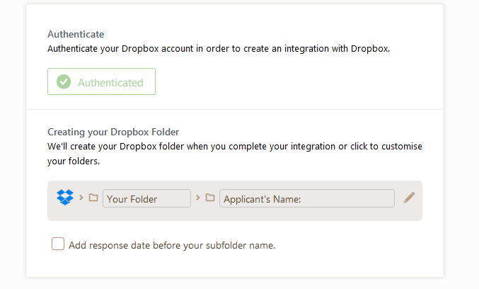 How to name the PDF files in the Dropbox integration Screenshot 30