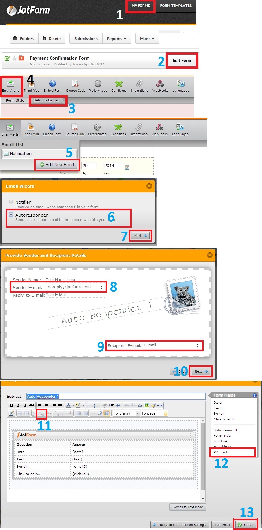 how to add a pdf to a form so it can be printed out by the individual adding a submission Image 1 Screenshot 20