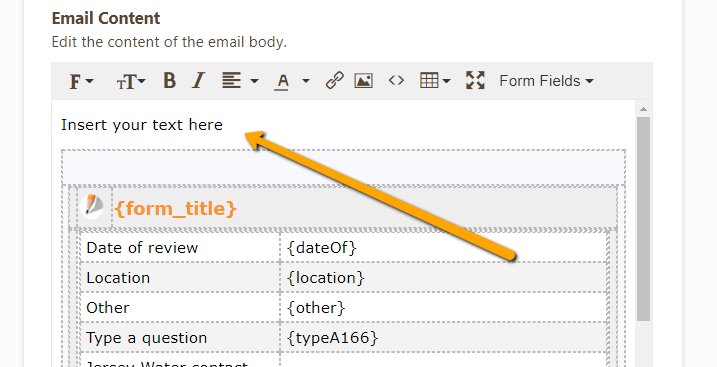 How to have the Text field sent to the submission email Image 1 Screenshot 20