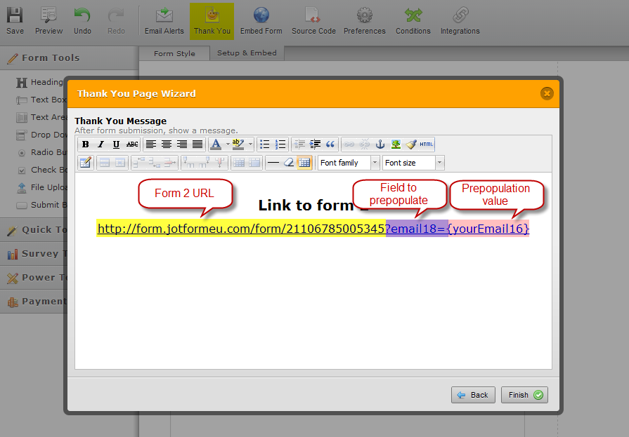 How to link 2 forms   How to save automatically the data from the first form in another form?  Image 2 Screenshot 41