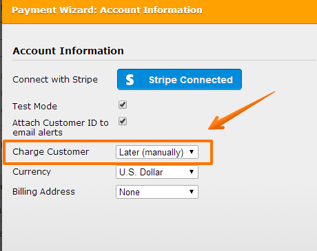 How to set Payment Authorization only using Stripe Payment integration Image 1 Screenshot 20