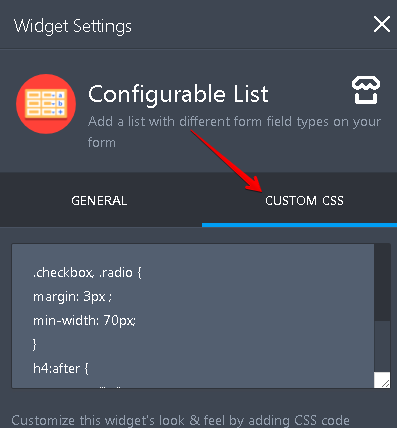 Configurable List: How can I change the widgets layout?  Image 3 Screenshot 62