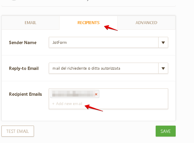 How do I add additional person to receive email notification Image 1 Screenshot 20