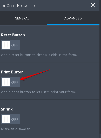 Cant find the PRINT FORM WIDGET to add on my forms Image 2 Screenshot 41
