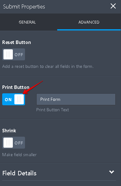 How can I insert a PRINT button in the THANK YOU page? Image 1 Screenshot 20