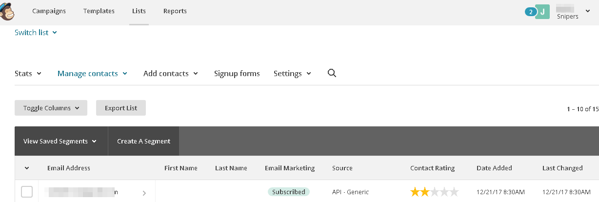 Why is my mailchimp integration not working? Image 3 Screenshot 62