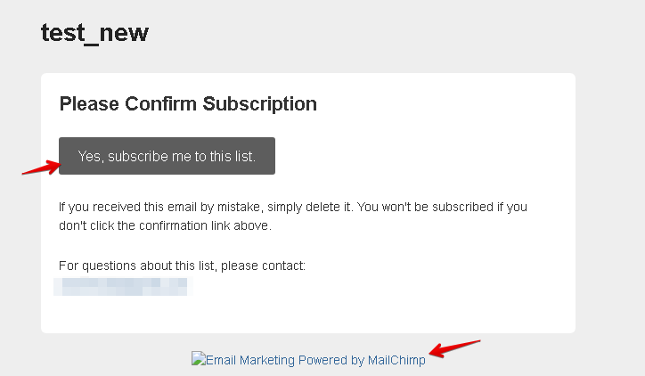 How to create mailChimp sending an opt in email Image 1 Screenshot 30