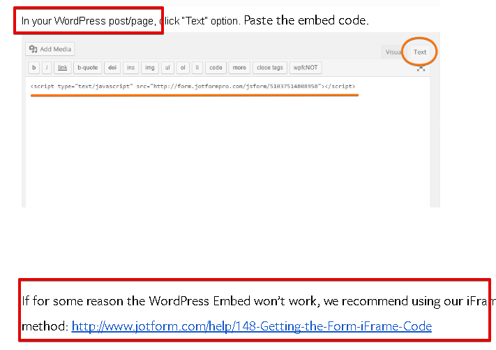 Access Jotform Plugin in PAGES, not ARTICLES? Image 1 Screenshot 20