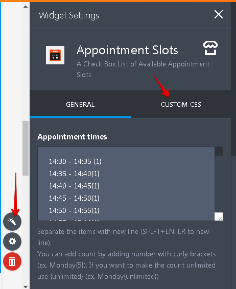 Appointment Slots Widget: Split list into several columns using CSS Image 2 Screenshot 51