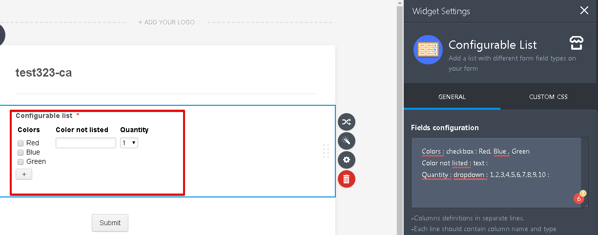 How to setup form with options to select quantity?  Image 2 Screenshot 51