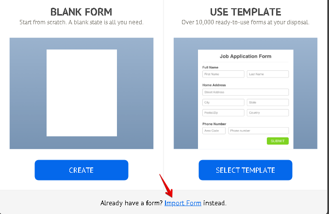 Forms: Import forms Image 1 Screenshot 20