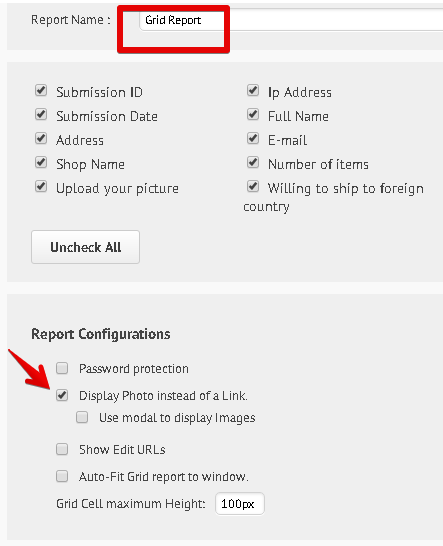 Report: HTML table report doesnt show uploaded photos only links Image 2 Screenshot 41