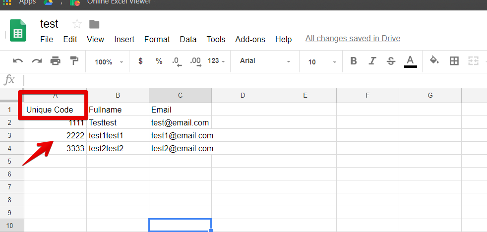 Spreadsheet to form widget: not working Image 1 Screenshot 30