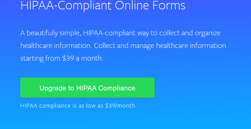 Form: What steps do I need to take to make my Form HIPAA compliant? Image 1 Screenshot 20
