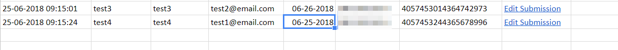 Google Spreadsheet: Issue with submission date Image 2 Screenshot 41