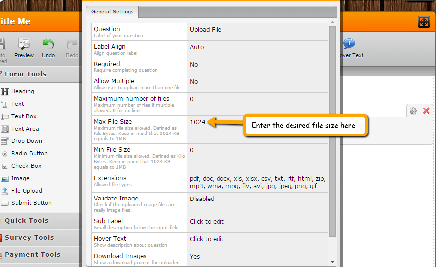 How To Set The File Size Limit For File Uploader And What Are SSL Forms? Image 2 Screenshot 41