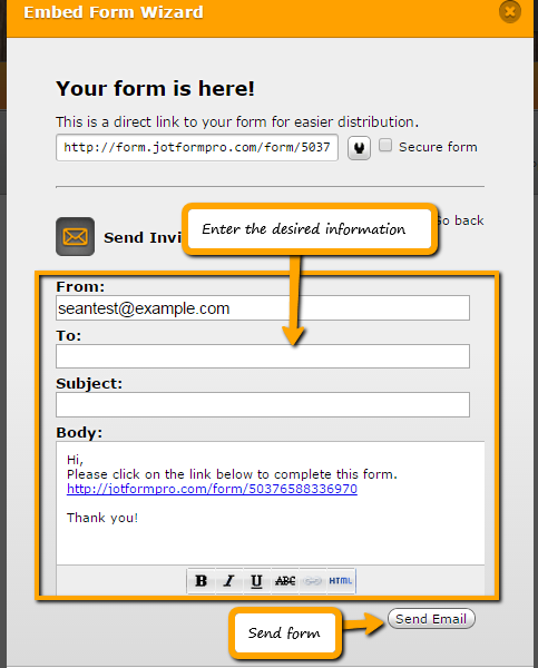 How Can I Distribute My Form To The Public? Image 2 Screenshot 81