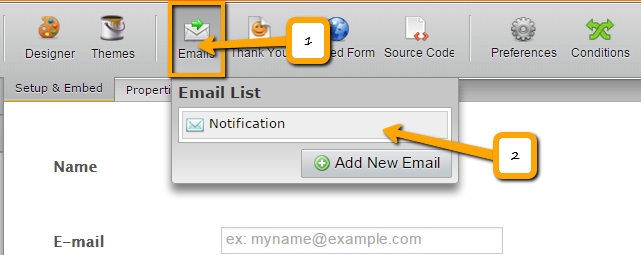 How Do I Change The Email Address Notifications Are Sent To After Submission? Image 1 Screenshot 40