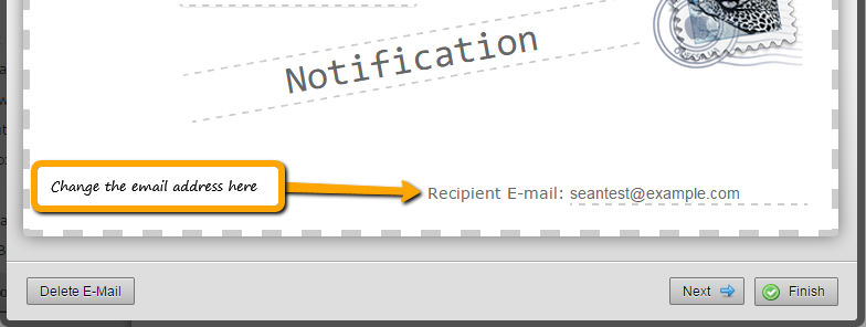 How Do I Change The Email Address Notifications Are Sent To After Submission? Image 3 Screenshot 62