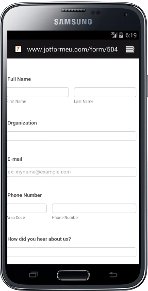 Making your form responsive for mobile devices Image 2 Screenshot 41