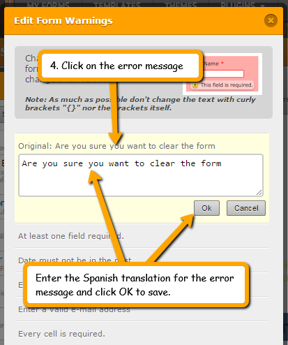 How can I change my error message language? Image 2 Screenshot 51
