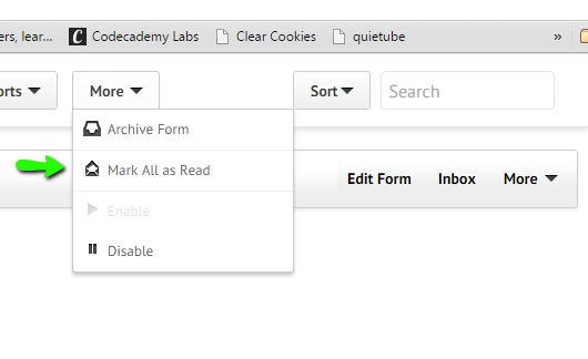 How view unread submissions from MyForms page? Image 1 Screenshot 20