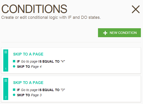 How Do I Create a Condition to Get a User to Be Directed to a Specific Page When Next Is Clicked? Image 1 Screenshot 20
