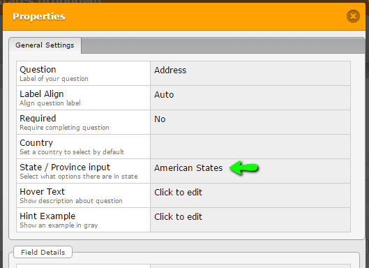 Is It Possible to Have a Dropdown Showing American States for the State Input of an Address Field? And Can One of Those States Be Selected by Default? Image 2 Screenshot 41
