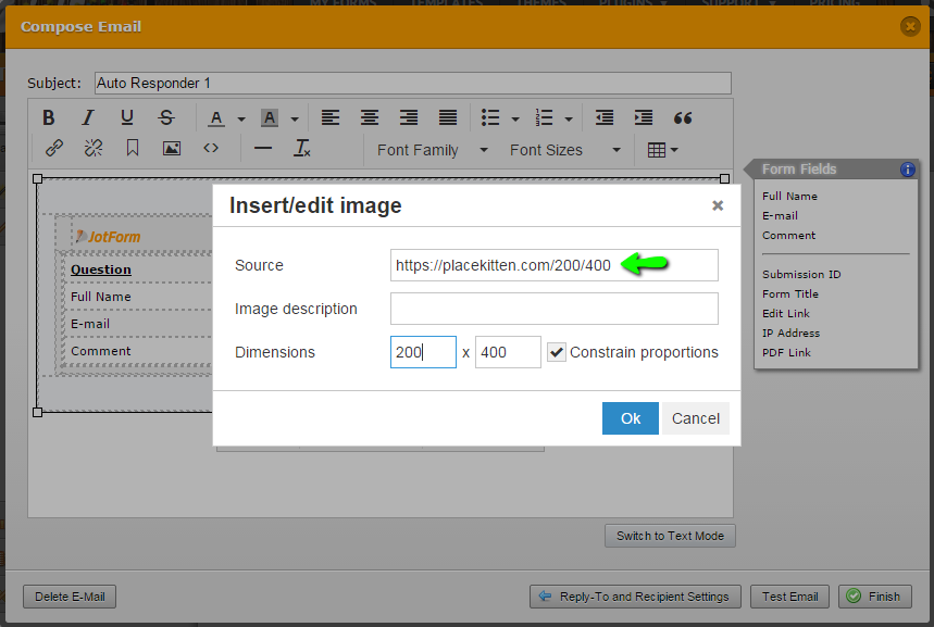 How Can I Personalize My Email Autoresponder with My Own Images? Image 3 Screenshot 72